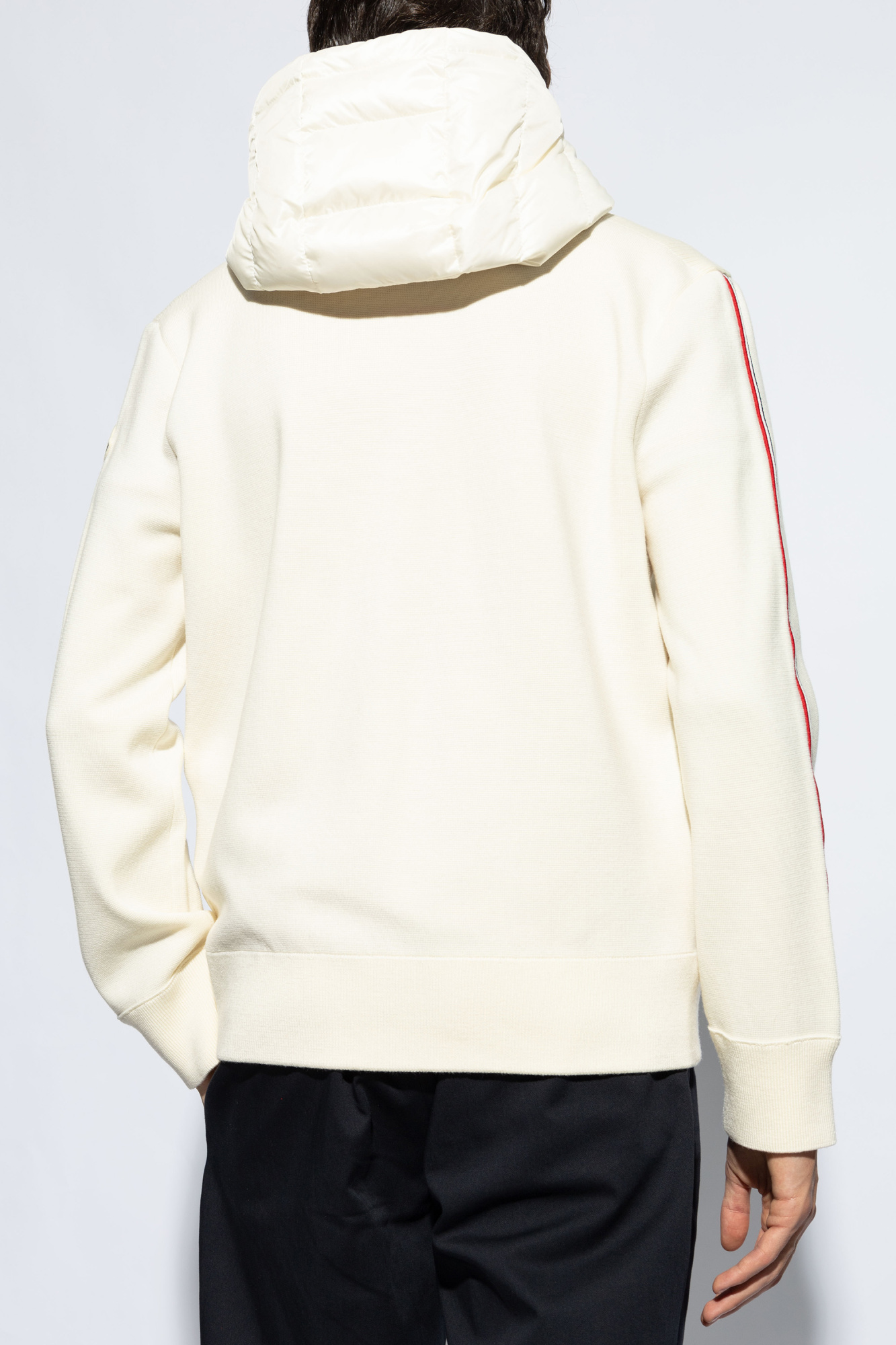 M Missoni hooded multi print puffer jacket